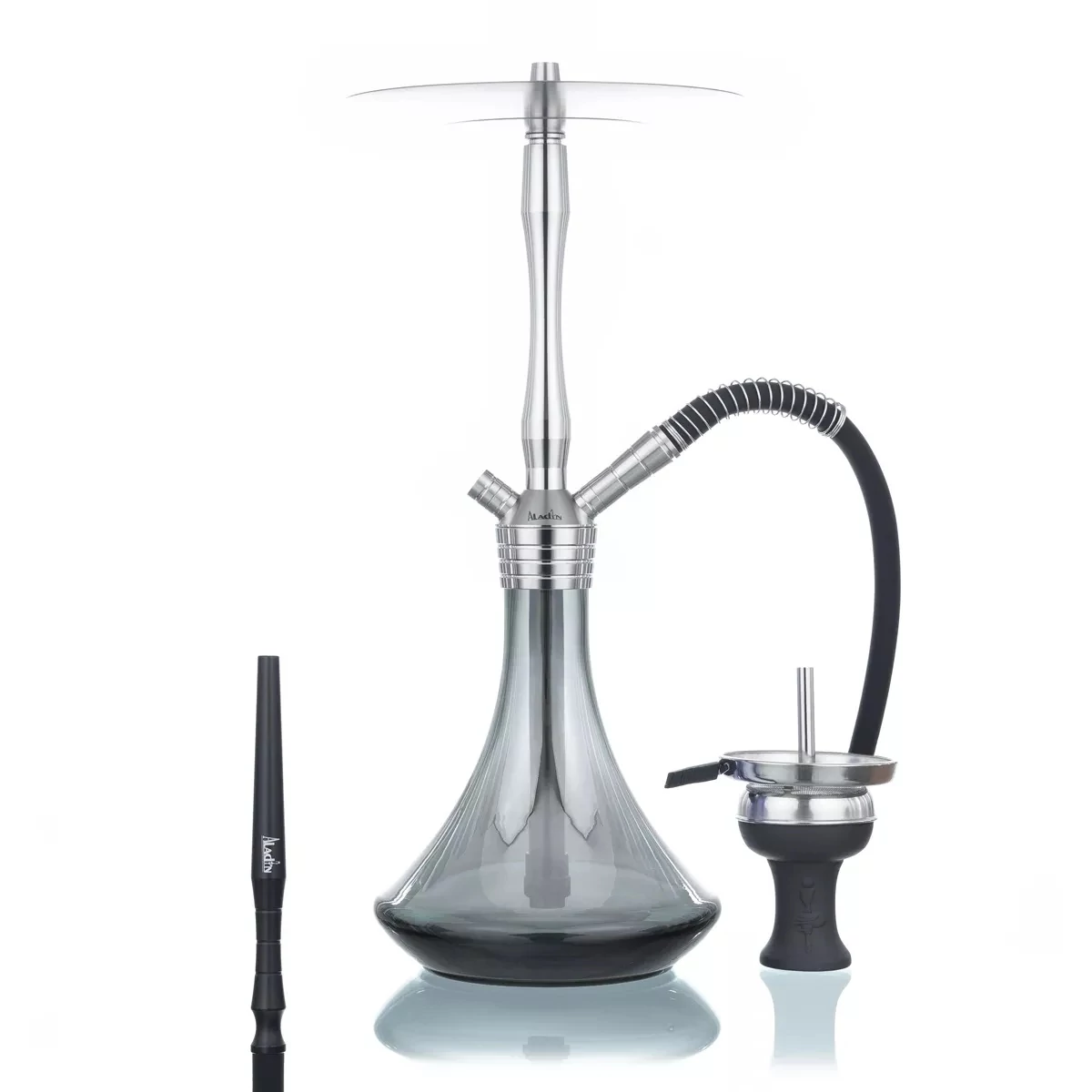 Narghilea Aladin MVP460 Shiny Black | Narghilea 1 furtun
